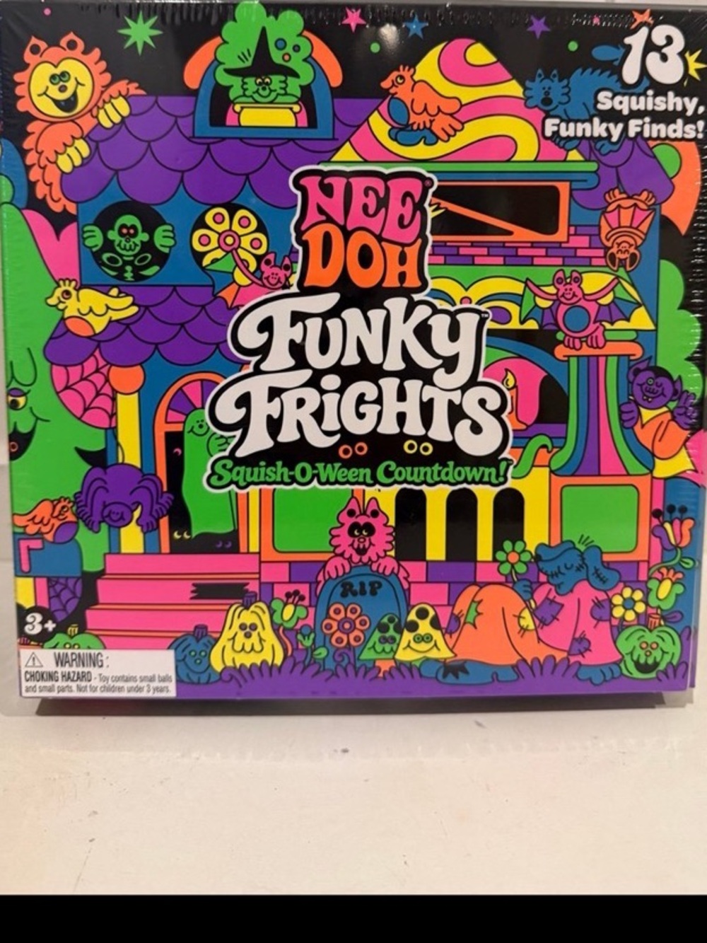 Nee Doh Funky Frights Squish-O-Ween Countdown Toys Calendar